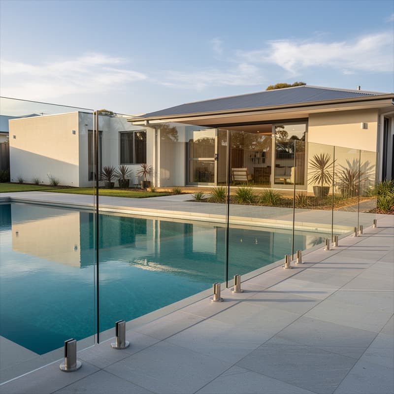 Visual representation for Frameless Glass Pool Fence & Balustrade Installation